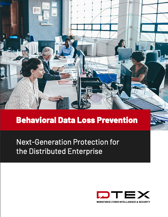 behavioral data loss prevention for next-gen report cover