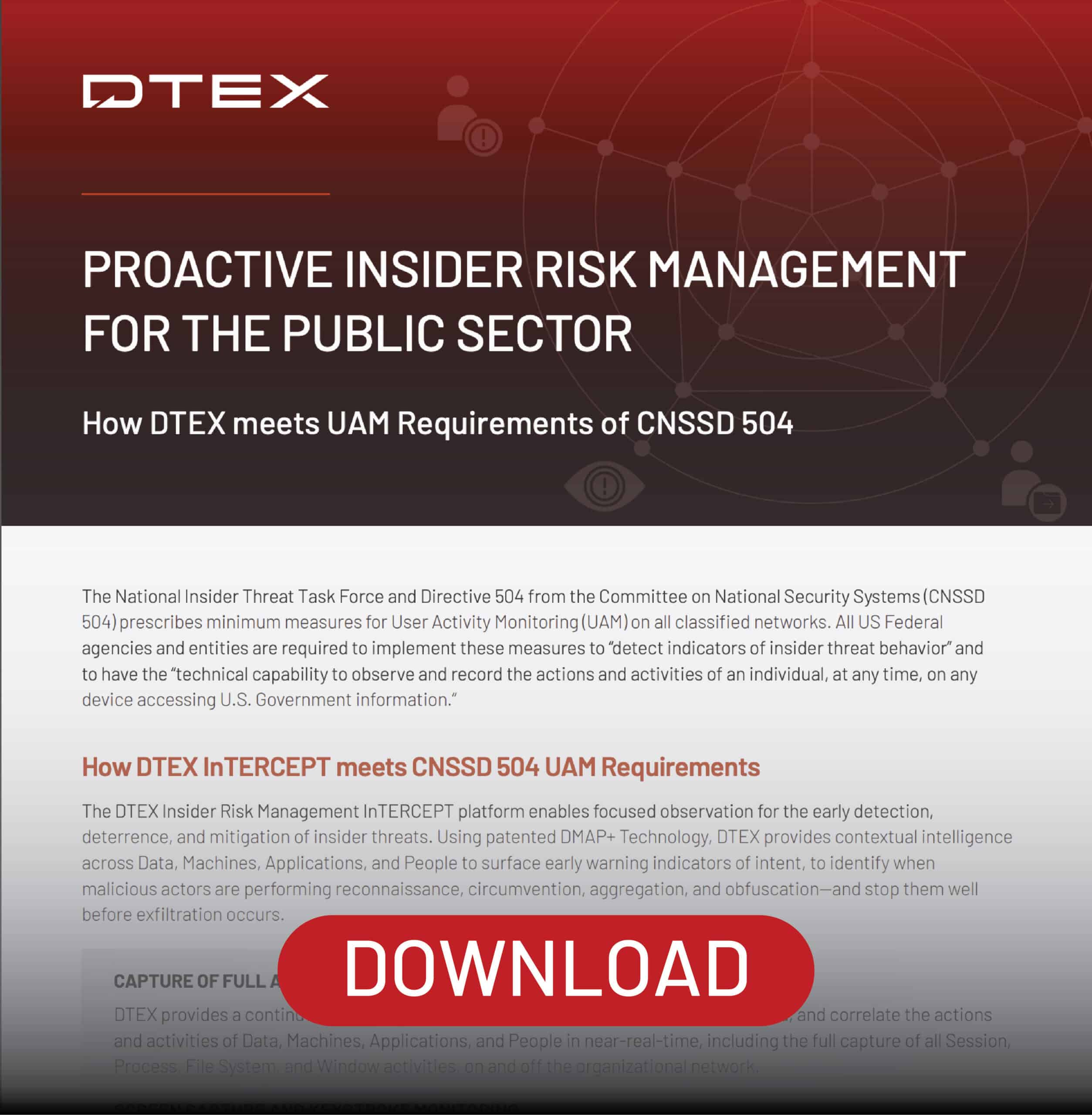 Public Sector solution brief DTEX